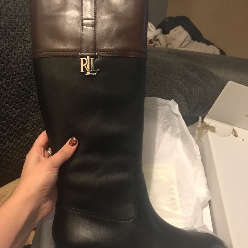 Ralph Lauren Merrie riding boots
